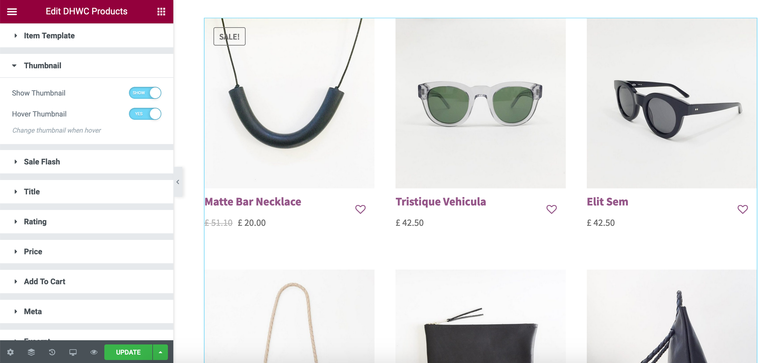 WooCommerce Products Layouts for Elementor - 2