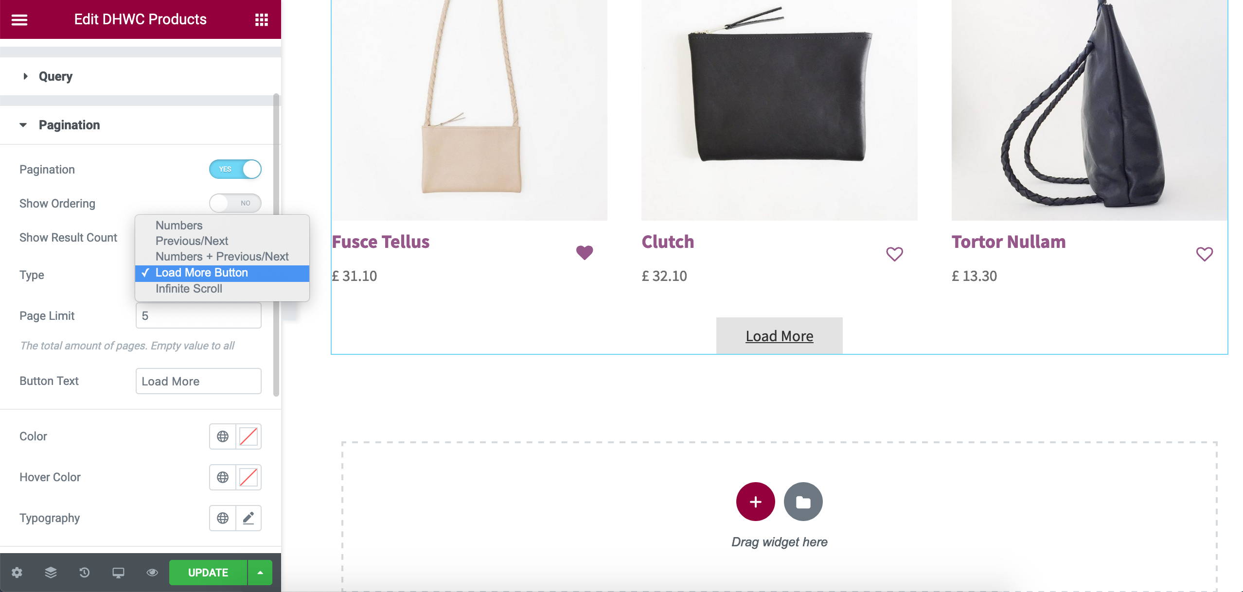 WooCommerce Products Layouts for Elementor - 4